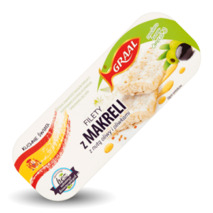 GRAAL FILETY Z MAKRELI Z NUTA OLIWY 120G