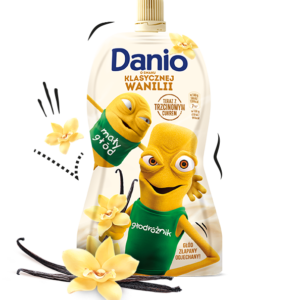 DANONE SEREK DANIO SASZETKA WANILIA 130G