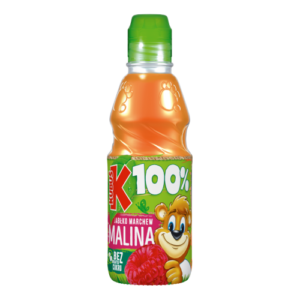 KUBUS SOK 100% MALINA, MARCHEW, JABLKO 300ml