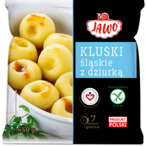 JAWO KLUSKI SLASKIE Z DZIURKA 450G