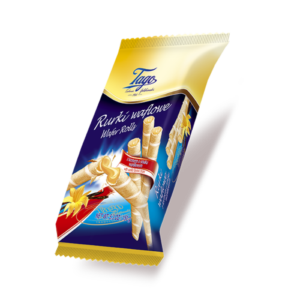 TAGO RURKA WAFLOWA Z KREMEM WANILIOWYM 150G