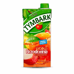 TYMBARK JABLKO BRZOSKWINIA 1L
